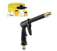Hidrolavadora Portátil con Boquilla Limpiadora y Pulverizadora | Máquina de Lavado de Autos a Presión para Camión, Vehículo, Casa, Suelo, Ventana, Valla, Jardín, Riego