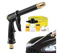 Hidrolavadora Portátil Pulverizador de limpieza portátil | Máquina de alta presión para jardín Para Coche, Suelo, Pared, Ventana, Entrada, Jardín, Patio, Riego y Mascotas