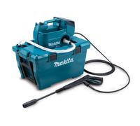 Makita Hidrolimpiadora inalámbrica DHW080ZK 2x18V 80 bar 50 L con cuba sin batería