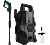 Cecotec Hidrolimpiadora de Alta Presión HydroBoost 1400 Essential. 1400W, Hogar, Jardín o Coche, Caudal de 408l/h, Presión 105 Bares, Bomba de Aluminio, Radio de acción 9m