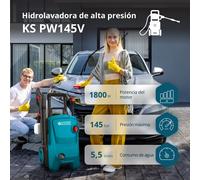 Hidrolimpiadora de alta presión KS PW145V