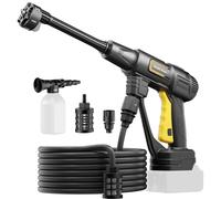 Hidrolimpiadora de Alta Presion para Baterías Makita 18V/21V (baterías no Incluidas), Pistola de Agua Presión Inalámbrica con 3 Niveles de Presión y Boquilla 6 en 1