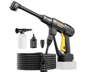 Hidrolimpiadora de Alta Presion para Baterías Makita 18V/21V (baterías no Incluidas), Pistola de Agua Presión Inalámbrica con 3 Niveles de Presión y Boquilla 6 en 1