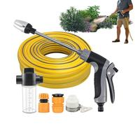 Hidrolimpiadora Inalámbrica ajustable inalámbrico | Limpiador Portátil Manual sin Cable para exteriores, jardín, patio, porche, , , terraza y limpieza de vehículos