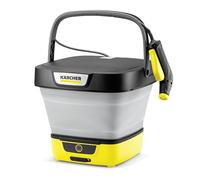 Kärcher OC 3 FOLDABLE Limpiadora de alta presión o Hidrolimpiadora Compacto Batería 120 l/h Negro, Blanco, Amarillo
