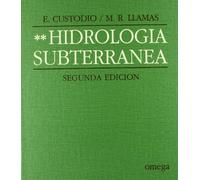 HIDROLOGIA SUBTERR.TOMO II (GEOLOGÍA Y GEOGRAFÍA-HIDROLOGÍA)