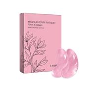 Hidrolyzed Collagen Eye Parches, Crystallized Collagen Eye Mask for Puffiness, Anti Aging and Anti-Wrinkle Parches & Collagen Anti Wrinkle & Fine Lines - Deep Moisturizing & Firming - Facial & Skincar