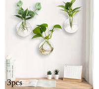 Hidropónica y Pecera de Pared y Minimalista - Macetero de Plástico Transparente de Uso para Exteriores con Acuático, para , Pequeños Jardines - de Vertical