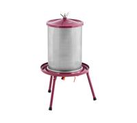 Hidroprensa - acero inoxidable / hierro - 40 L - 3 bar - incluye 5 paños de prensado -Wiesenfield