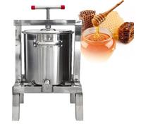 Hidroprensa de acero inoxidable para hacer sidra y jugo, prensa manual de vino de frutas para extraer jugo de manzanas, uvas y otras frutas, ideal para elaboración de cerveza casera y suministros de