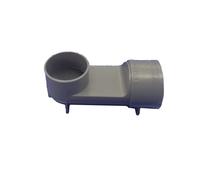 Hidrotecnoagua desagües de suelo - Codo 360º t84 sumidero 15x15 diámetro 50