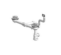 Hidrotecnoagua sifones - Desagüe fregadero ahorro espacio t-56bm diámetro 115