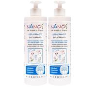HIDROTELIAL Nanos Gel - Champú. Piel Sensible Y Atópica., Transparente, 500 Mililitro, 500 mililitro, 1 (Paquete de 2)
