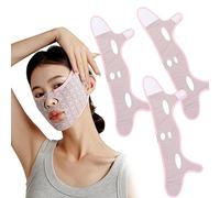 HIDRUO Beauty Face Sculpting Sleep Mask, Reusable V Line lifting Mask Facial Slimming Strap, Chin Strap, Face Belt, Create V Shaped Face Full of Vitality (3PCS)