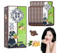 HIDRUO Ginger Plant Extract Anti-Hair Loss Hair Shampoo, Ginger Shampoo for Hair Growth, Safe for Color Treated Hair for all Hair Types (1PCS)