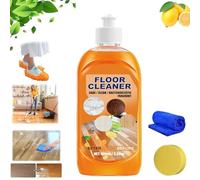 HIDRUO Life Sunny Floor Cleaner, Powerful Decontamination Floor Cleaner, Wood Floor Cleaner and Polish,Multipurpose Floor Cleaner for Wood,Floor Cleaner Orange (1)