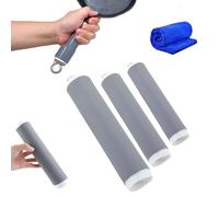 HIDRUO Pot Handle Anti-Scalding Heat Insulation Cover, Pull-out Convenient Silicone Hot Handler Holder, Cast Iron Handle Cover for Frying Cast Iron Skillet Metal Pan (3PCS)