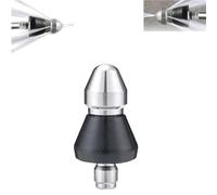 HIDRUO Sewer Cleaning Tool High-Pressure Nozzle, High Pressure Hose Nozzle, Pipe Unclogger Nozzle Gutter Cleaning Tools, with 1/4" Quick Connector (1pcs)