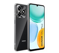 HidWee Compatible con Honor X5c Plus 4G Funda, Flexible Slim Cristal Clear de Suave TPU Silicona Caso Delgada, No Amarillea Antiarañazos Carcasa, Anti-Choque Cover - Transparente