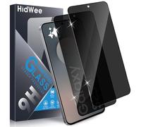 HidWee Compatible con Samsung Galaxy A57 5G/S25 FE 5G Protector de Pantalla Privacidad, 2 Piezas 9H Dureza Anti Espía Cristal Templado, Con Marco de Instalación