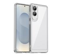 HidWee Cristal Claro Funda Compatible con Samsung Galaxy S25 Edge 5G, Carcasa Anti-Amarillento y Antiarañazos, Anti-Choques Hybrid PC y Silicona TPU para Samsung S25 Edge 5G - Transparente