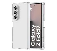 HidWee Cristal Claro Funda Compatible con Samsung Galaxy Z Fold7 5G, Carcasa Anti-Amarillento y Antiarañazos, Anti-Choques Hybrid PC - Transparente