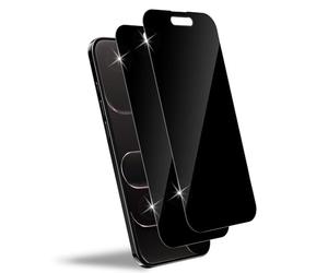 HidWee Privacidad Protector Pantalla Compatible con iPhone Air Cristal Templado, 2 Piezas Sin Burbujas, Anti-Arañazos, Antihuellas, HD 9H Dureza Vidrio Templado de Antiespias