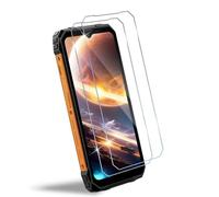 HidWee Protector Pantalla Compatible con Blackview Fort 1 / Fort 2 Cristal Templado, 2 Piezas Sin Burbujas, Anti-Arañazos, Antihuellas, HD 9H Dureza Vidrio Templado