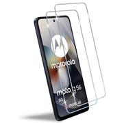 HidWee Protector Pantalla Compatible con Motorola Moto G56 5G/MOTO G35/G05/E15/G15 Cristal Templado, 2 Piezas 9H Dureza HD, Sin Burbujas Anti-Arañazos Antihuellas Vidrio Templado