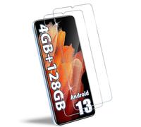 HidWee Protector Pantalla Compatible con Oukitel C36 Cristal Templado, 2 Piezas Sin Burbujas, Anti-Arañazos, Antihuellas, HD 9H Dureza Vidrio Templado