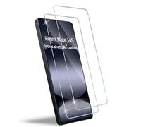 HidWee Protector Pantalla Compatible con Xiaomi Redmi Note 14S Cristal Templado, 2 Piezas HD Protector de Pantalla, Sin Burbujas, Anti-Arañazos, Antihuellas, 9H Dureza Vidrio Templado
