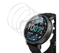 HidWee Protector Pantalla para Amazfit Active Max, 4 Pièces | Película TPU Auto-Reparación Cobertura Total Borde Curvo, HD Sin Burbujas, Hidrofóbico Anti-Sudor Protector