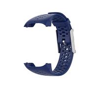 Hidyliu Correa de Reloj de Pulsera de Repuesto de Silicona Compatible con Polar M400 M430 con Herramienta(Azul Oscuro)