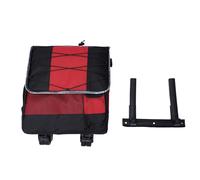 Hielera Portátil 43L Impermeable Plegable, Roja, Gran Capacidad con Ruedas - Mantiene Alimentos Fríos o Calientes, Ajustable, Ideal para Camping y Picnic