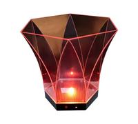 Hielera portátil LED para fiestas, 6 L, gran capacidad, cubo de hielo LED, accesorios de fiesta para fiestas y reuniones, interiores y exteriores