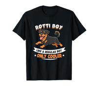 Hielera Rotti Boy, como un niño Normal, Solo para niños - Rottweiler Dog Camiseta