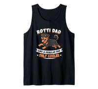 Hielera Rotti Dad, como un papá Normal, Solo para papá - Rottweiler Dog Camiseta sin Mangas