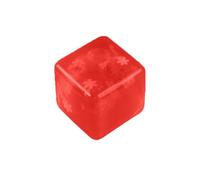Hielo 3 cm Suave Sensorial con Copos de Nieve Estrés Hielo Cuadrado Colorido Cubo de Estrés Con 6 Acciones Divertidas Pelota Pelota Pelota Sensorial FidgetToy SqueezeToy Juguete apretado (E, Talla