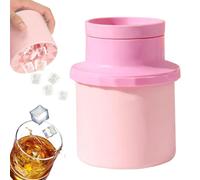 Hielo En Esferas - Cubo Congelador Silicona 2 en 1 - Cubitera De Bolas De Hielo Para Whisky,Para Reuniones, Picnic, Camping, Cocina Exterior, Bar Y Hogar