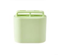 Hielo grande de silicona para crear bolas de hielo transparentes sin burbujas, diseñado para derretirse lentamente para mantener las bebidas sabrosas durante más tiempo (verde doble)