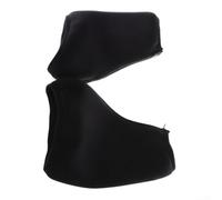 Hielo para botas de patinaje, protectores de zapatos de patinaje artístico | Cremallera lateral, rodillo negro mate para mangas de botas de patinaje para entrenamiento y rendimiento