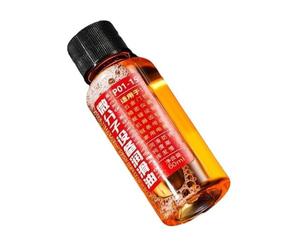 Hiemible Aceite para barra y cadena de motosierra,Aceite de cadena para motosierra | Aceite de sierra lubricante para cadenas ecológico de alto rendimiento de 60 ml,Limpiador de cadenas Suministros