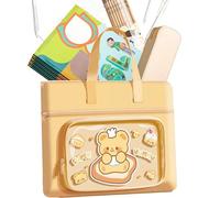 Hiemible Bolso De Libros - Funda de Documentos con Animales | Bolso Impermeable con Cremallera para Guardería Adolescente Playa Trabajo Vacaciones Viaje Fin de Semana Compras