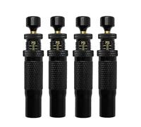 Hiemible Desinflador De Neumáticos Automático - Juego De 4 Unidades Válvula Desinfladora Para Coche,Válvula De Purga Portátil Para Aventuras Vehículos Viaje Exterior Acampada Playa Garaje Hogar