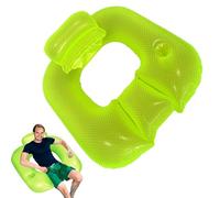 Hiemible Flotador Inflable para Piscina | Flotador Piscina Reclinable Hinchable para Adultos - con Brazos y Respaldo para Mujeres y Hombres