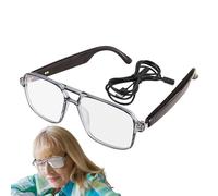 Hiemible Gafas Traductoras con IA,Gafas Inteligentes con Traducción Simultánea | Lentes Inteligentes para Hombre y Mujer con Soporte para Llamadas en Múltiples Idiomas y Vídeo