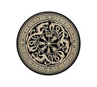 Hiemible Juego De Runas,Runas Paganas | Herramienta de Adivinación de Madera con Caja Magnética para uso en Altar de Meditación, Principiantes, Mujeres, Práctica Espiritual, Rituales y