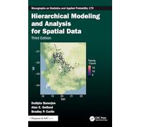 Hierarchical Modeling and Analysis for Spatial Data (Chapman & Hall/CRC Monographs on Statistics and Applied Probability)