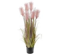 Hierba artificial de Pampas, hierba artificial alta, 100 cm, plantas artificiales grandes, plantas artificiales, hierba alta en maceta, plantas artificiales, hierba solitaria, planta decorativa