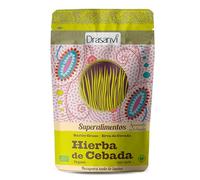 Hierba de Cebada BIO Drasanvi Superalimento en Polvo de 125g Sin Gluten | Superalimento en Polvo Rico en Clorofila y Fibra, Ideal para Anadir a Batidos Verdes y Zumos Diarios Facil de Preparar